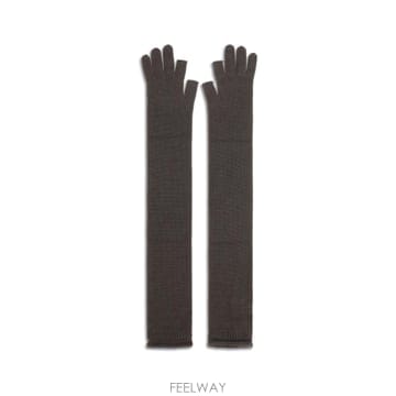 Rick Owens [K68]�������� RP02F5491WS 78 ���� �尩 �۷κ� ��Ʈ ���� Long fingerless woo[K68]�������� RP02F5491WS 78 ���� �尩 �۷κ� ��Ʈ ��