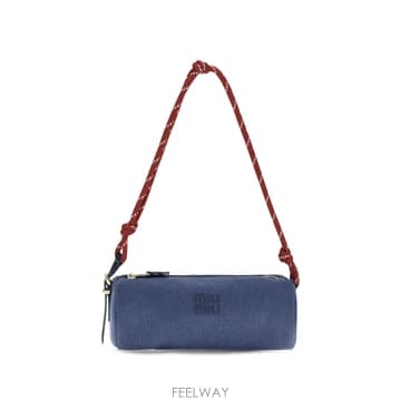 [K68]미우미우 5NE8532IA7 F04GM 여성 숄더백 크로스백 버킷백 탑핸들백 Embroidered 