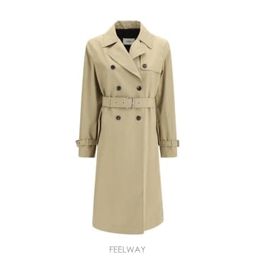 [K68]펜디 FF6244AMVN F0TX9 여성 코트 하프 롱 트렌치코트 레인코트 Trench Coat