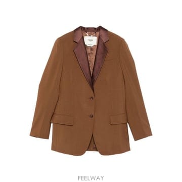 펜디 울 싱글브레스트 자켓 FJ7649AQ3HF1T6L B0711759344
