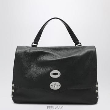 25 F/W 자넬라토 미디엄 블랙 포스티나 백 068010M00400 B0051846534