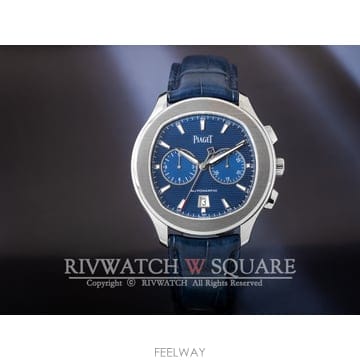 피아제 폴로 크로노그래프 블루 41mm