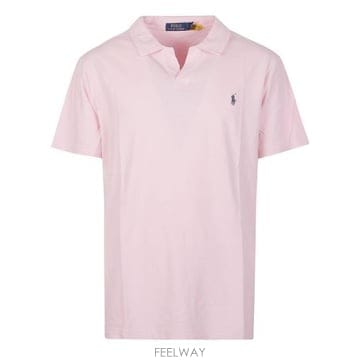 26 FW 폴로 랄프로렌 조니 숏슬리브 폴로셔츠 핑크 710B23302005