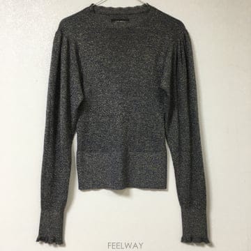 이자벨마랑 정품 글리터 퍼프 니트 36