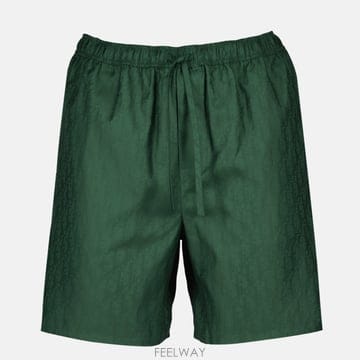 오블리크 자카드 쇼츠