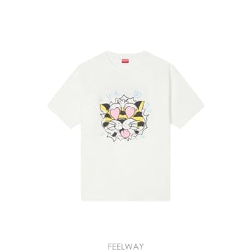 겐조 그래픽 프린트 반팔 티셔츠