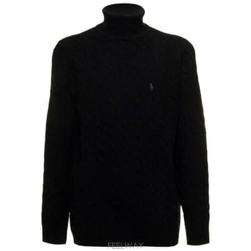 26 FW 폴로 랄프로렌 포니 엠브로이더드 롤 넥 스웨터 002 710876836
