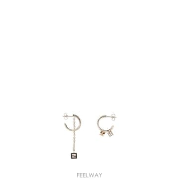 FENDI [A94]��� 8AL586B08F1XA5 ���� �־� FENDI FENDI Pair Of Earrings[A94]��� 8AL586B08F1XA5 ���� �־� FENDI FENDI Pair 