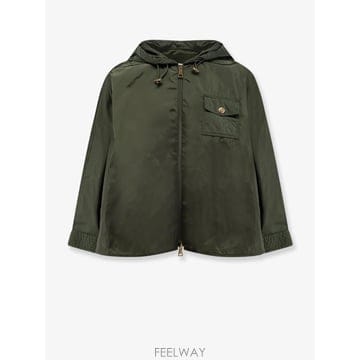 [N85]몽클레어 L20933G00020 여성 자켓 블레이저 코트 패딩 MONCLER Cape nylon j