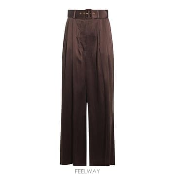 [B47]짐머만 2151PF26RBCH 여성 팬츠 트라우져 바지 BROWN VISCOSE PANT