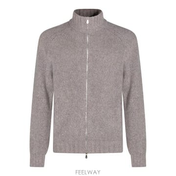 [B47]브루넬로 쿠치넬리 MET302116C9770 남성 니트 스웨터 가디건 SAND WOOL KNITWE