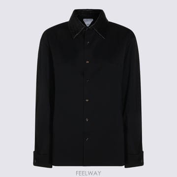 [B47]BOTTEGA VENETA A002QUV6DB01010 여성 셔츠 남방 블라우스 BOTTEGA VE