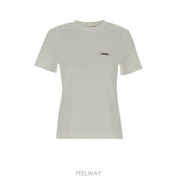 [X45]쟈크뮈스 TSW00550AJ00029 100 여성 티셔츠 민소매 탑 나시 LE TSHIRT GROS