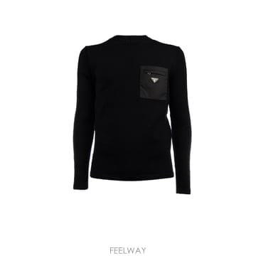 [W63]프라다 UMB0491W4X F0008 남성 스웨터 니트 가디건 MAGLIERIA