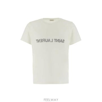 [W63]생로랑 663278Y37AW 9744 남성 티셔츠 상의 탑 T SHIRT