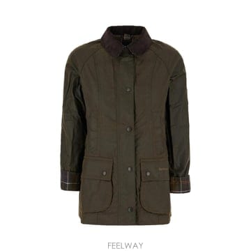 [W63]바버 LWX0668LWX OL71 여성 자켓 봄버 다운 아우터 Giacca Beadnell Wax 