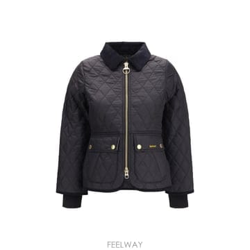 [K68]바버 LQU1765 BK91 여성 다운자켓 패딩 다운베스트 파카 Quilted Puffer Jack