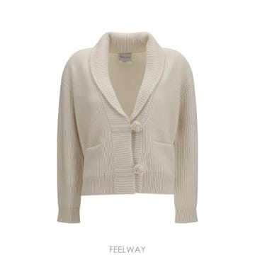 [K68]FORTE FORTE 15142MYKNIT F50A0024 여성 니트 스웨터 가디건 Wool and