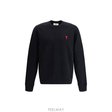 [K68]아미 BFUSW035730 001 남성 맨투맨 스웨트셔츠 후드 Logoed Sweatshirt