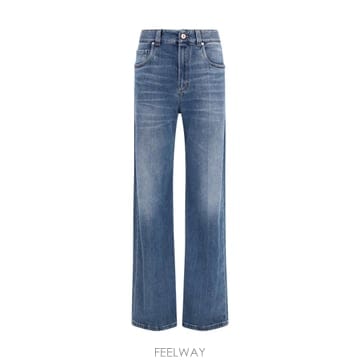 [K68]브루넬로 쿠치넬리 MB114P4006 C8986 여성 청바지 데님 진 데님진 Cotton denim