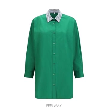 [K68]로에베 S359Y09XKZ 4100 여성 원피스 롱 미디 미니 드레스 Cotton Chemisier
