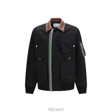 [K68]사카이 2604031M 001 남성 자켓 베스트 봄버 파카 블레이저 Cotton Bomber Jac