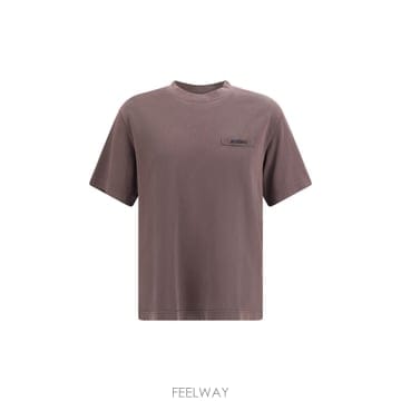 [K68]쟈크뮈스 TSM00133AJ00226 850 남성 티셔츠 민소매 탑 반팔 긴팔 Logoed T sh