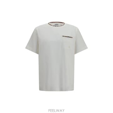 [K68]버버리 8127629 B7078 남성 티셔츠 민소매 탑 반팔 긴팔 Cotton T shirt wit