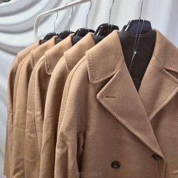 막스마라 레지나 버진울 코트 위켄드 여성 카멜 RESINA-006
