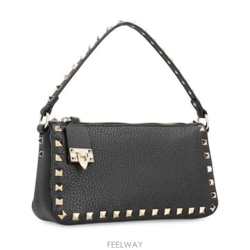 인더샵 VALENTINO 락스터드 레더 스몰 숄더백