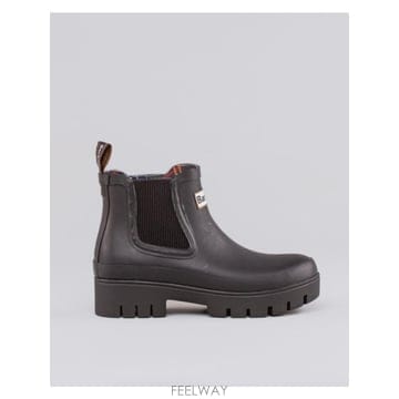 인더샵 Barbour 바버 블랙 첼시 부츠