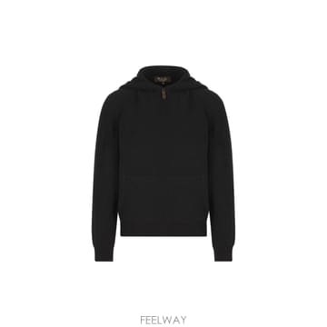 인더샵 Loro Piana 로로피아나 블랙 후드