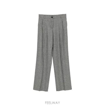 돌체 앤 가바나 스트레이트 팬츠 그레이