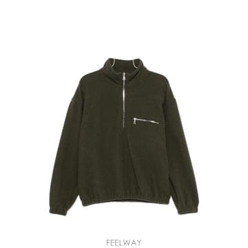 Rier zip fastening fleece sweatshirt 12155735474440 TP724751