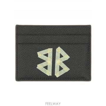 발렌시아가 로고 카드지갑