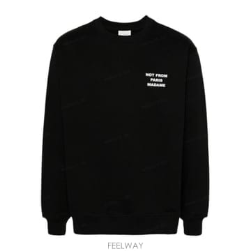 26SS 드롤드무슈 DROLE DE MONSIEUR 스웨트 셔츠 PERMSW149CO127BLACK TP57
