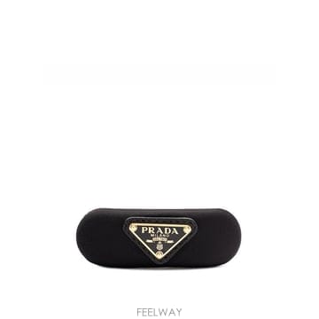 26FW 프라다 블랙 Re 나일론 hair clip 1IF1292DMIF0632 TP580316764