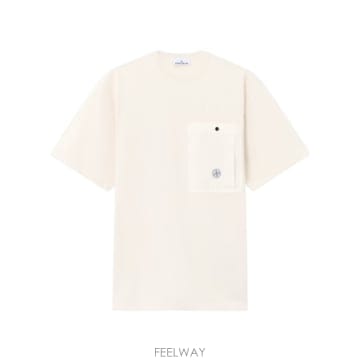 26SS 스톤아일랜드 CHEST POCKET 코튼 저지 T 셔츠 L1S152100004S0115V0093 T