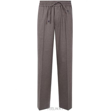 드롤 드 무슈 ELASTIC 웨이스트 FLANNEL 팬츠 LIGHT