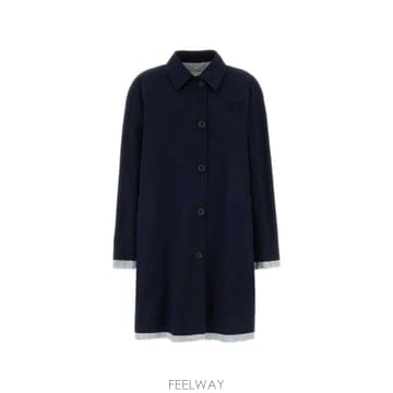 미우미우 하프 롱 트렌치 코트