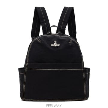 비비안웨스트우드 블랙 미디엄 조지 백팩 4A02000CU W01AY  TP876620741