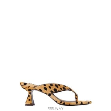 컬트 가이아 아비 패턴 힐 슬립온 샌들 SDMH1541HR3727 CHEETAH TP979694063