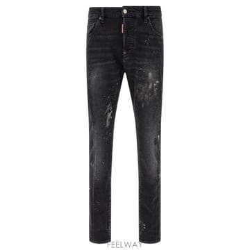 Dsquared2 슬림 페인트 스플래터 진 S74LB1972D30046 900 TP979707613