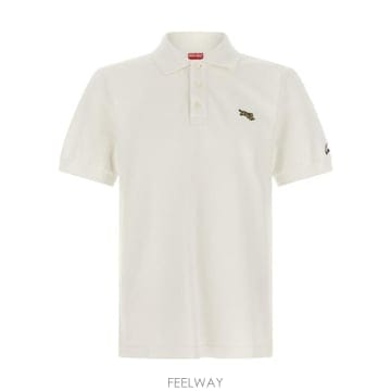 겐조 점핑 타이거 자수 슬림 폴로 셔츠 FG65PO1594PU 02 TP979706167