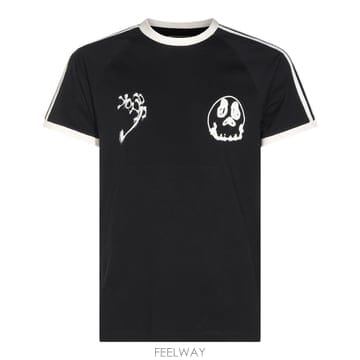 Y3 와이쓰리 블랙 코튼 티셔츠 KQ8577BLACK B0482278251