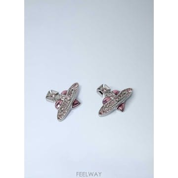 25 F/W 비비안 웨스트우드 뉴 DIAMANTE 하트 귀걸이 620 B0111730923