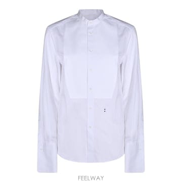 [B47]펜디 FS8390AMVLF0QA0 여성 셔츠 남방 블라우스 WHITE COTTON SHIRT