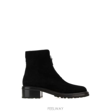 [X45]더로우 F001074L896 BLK 여성 앵클부츠 미들 롱부츠 니하이부츠 Black suede Hi
