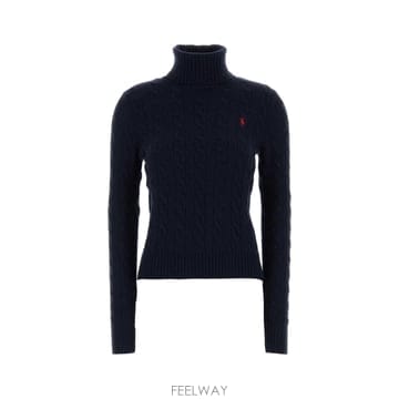 [X45]폴로  211888686 007 여성 스웨터 니트 가디건 Navy blue wool blend sw