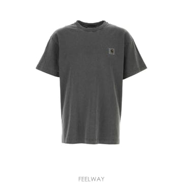 [X45]칼하트 I030780 89GD 남성 티셔츠 민소매 탑 Charcoal cotton Vista S S